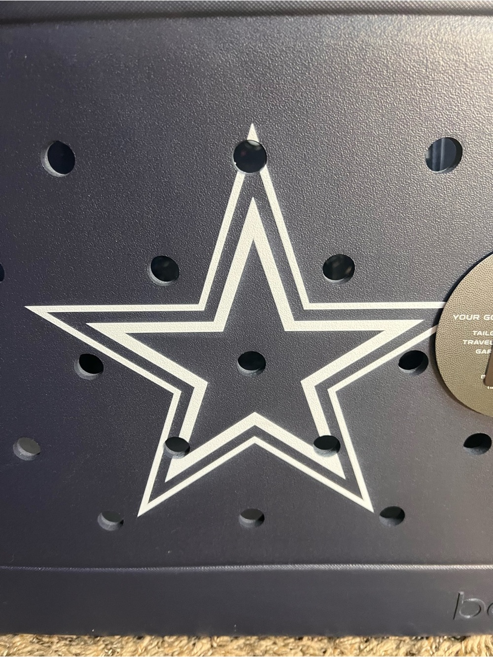 BOGG BAG Navy Blue Star Tote - Picture 3 of 6